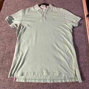 Southern Tide Men's Skipjack Polo -‎ Medium - Mint Green
